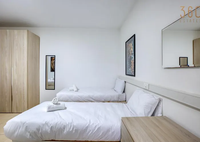 Spacious 4br With Private Balcony In Swieqi By 360 Estates Apartman